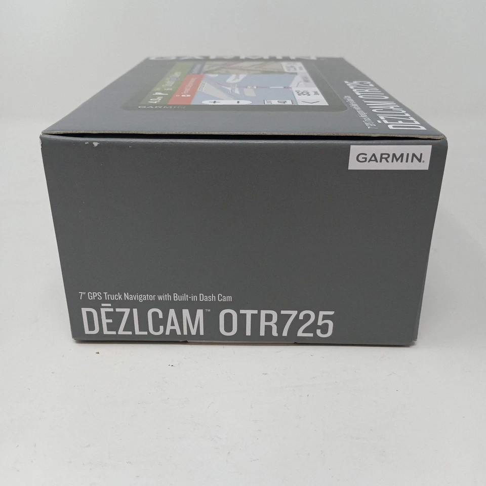 Garmin DezlCam OTR725 7" GPS Truck Navigator with Built-in Dash Cam - Image 4 of 4