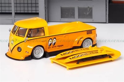 LMLF MODEL Volkswagen T1 Kombi wide body pickup truck w/ lid Mooneyes 1:64 Truck