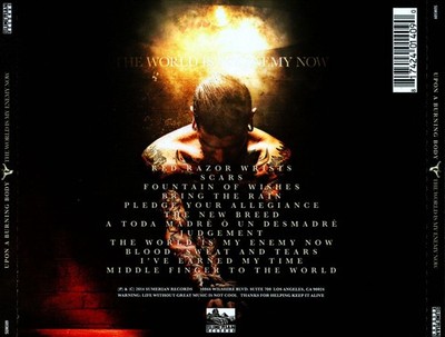 UPON A BURNING BODY WORLD IS MY ENEMY NOW NEW CD