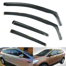 4x Getönte Passend Windabweiser Windschutz Für Ford Kuga II 5-Türer 2012-2019
