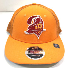 Tampa Bay Buccaneers NFL NE Retro Low Profile Trucker Snapback Hat~ Creamsicle