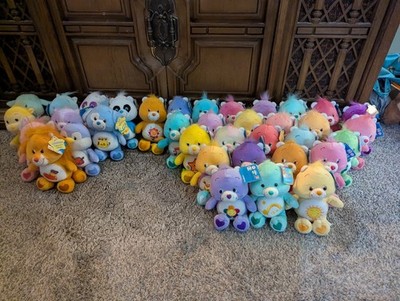 Lot Of 36 Vintage 7'' Care Bears Plush Nearly All NWT