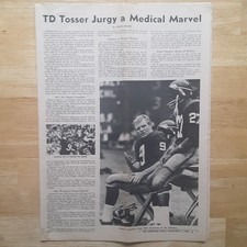 Sonny Jurgensen  1961 Philadelphia Eagles  1968 Washington Redskins Lot NFL 