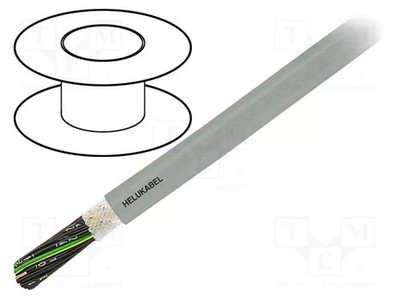 PVC grau Leitungen: steuernd Cu -40÷80°C Line 10G0,5mm2 JZ-HF