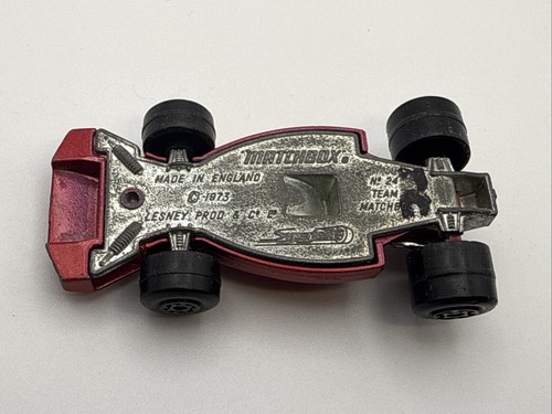 Vintage Lesney Matchbox No. 24 Team Matchbox #8 Formula Racer England - Picture 6 of 6