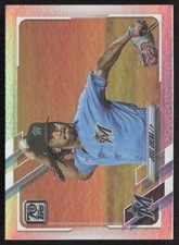 2021-22 Topps Series 1 Jose Urena 134 Base Rainbow Foil