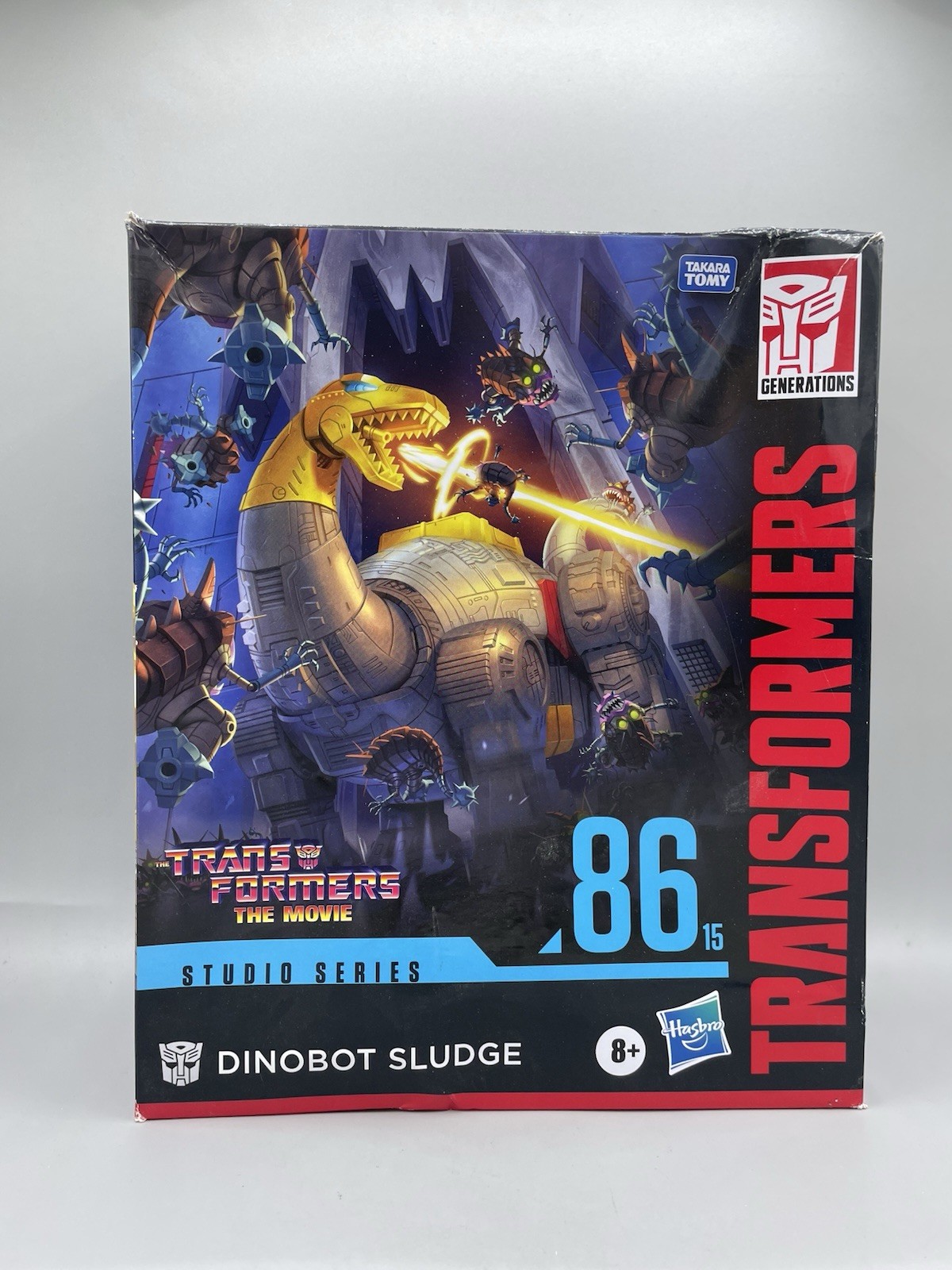 Hasbro Transformers Studio Series Dinobot Sludge 86-15 Leader Class 2022 New