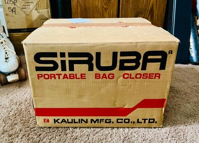 Siruba Portable Bag Closer Stitcher Model AA-3 110V New NOS AA-6 Sewing Machine