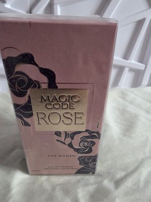 Magic Code Rose Eau de Parfum Spray for Women 100 ml Regular Size Rose Scent