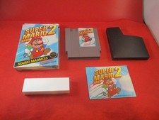 Super Mario Bros. 2 Nintendo NES COMPLETE w/ Box manual game WORKS 