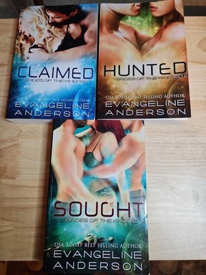 Brides of the Kindred Book Lot Evangeline Anderson Set 1-3 Sci-fi Romance
