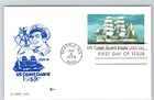 S06-2596, US COAST GUARD EAGLE, POSTAL CARD, CCACHETS FIRST DAY COVER