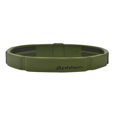 Phiten Metax Modulus Bracelet Waterproof Silicone Sports Wristband Black