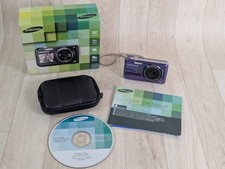 Samsung Digital Camera PL122 14.2MP Purple - Boxed In Super Condition - Faulty