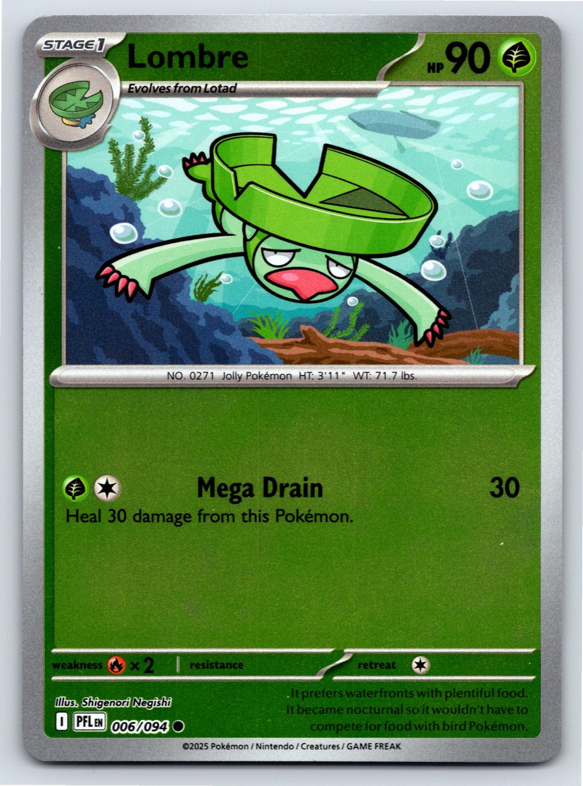 Phantasmal Flames - NM - Lombre 006/094 Reverse Holofoil US Seller