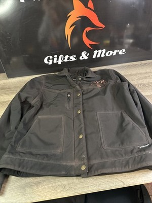 Pro Rodeo Gear Mens XL Brown Official Merchandise NFR Embroidered Poly Jacket!