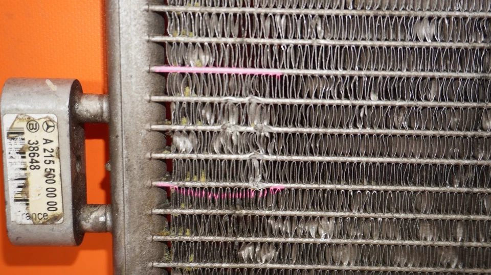 MERCEDES BENZ CL55 OIL COOLER 2003 2004 2005 2006 A2155000000 CL500 SL55 OEM - Image 2 of 4