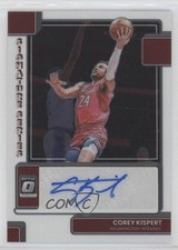 2022-23 Panini Donruss Optic Signature Series Corey Kispert #SS-CKP Auto 0g0n