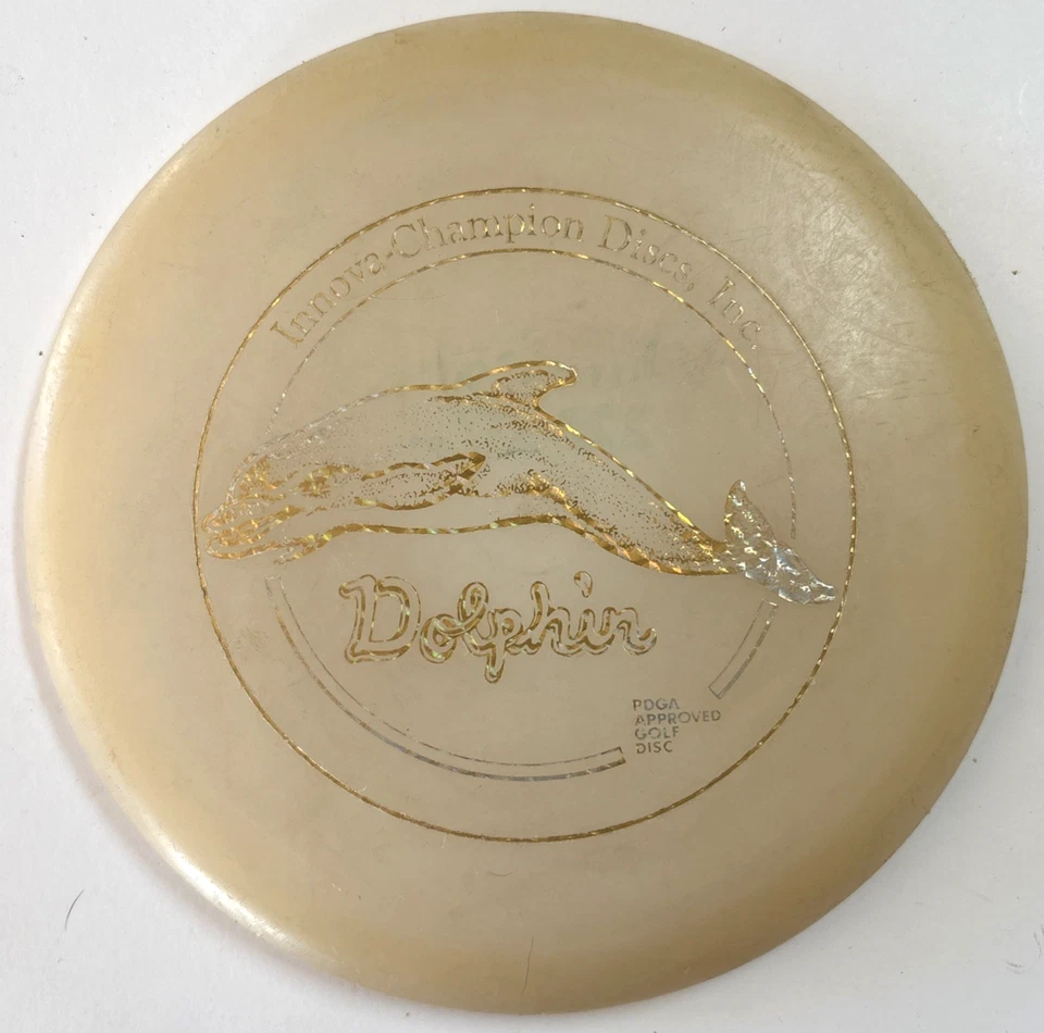 Innova DX Dolphin Translucent Ontario Patent # UV Changes To Purple Color Rare - Image 2 of 4