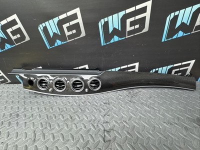 OEM 2018-2020 MERCEDES E63 AMG W213 CARBON FIBER DASH TRIM AIR VENT BEZEL *NOTES