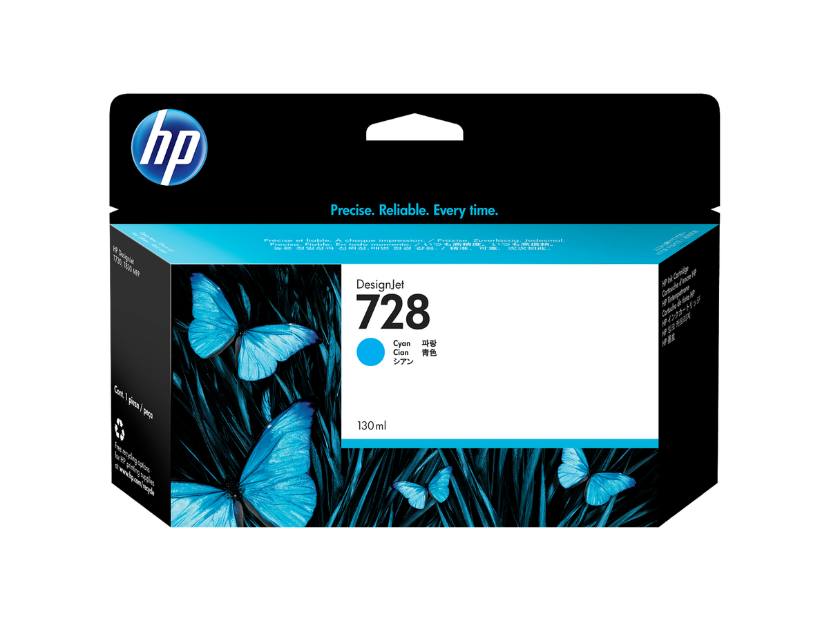 HP 728 インクカートリッジ 4色セット HP 728 インクカートリッジ 4個セット 【公式通販】