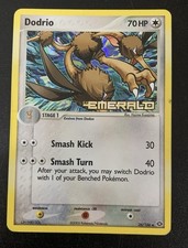 Pokemon Dodrio 26/106 Stamped Reverse Holo EX Emerald 2005 Vintage Rare on eBay