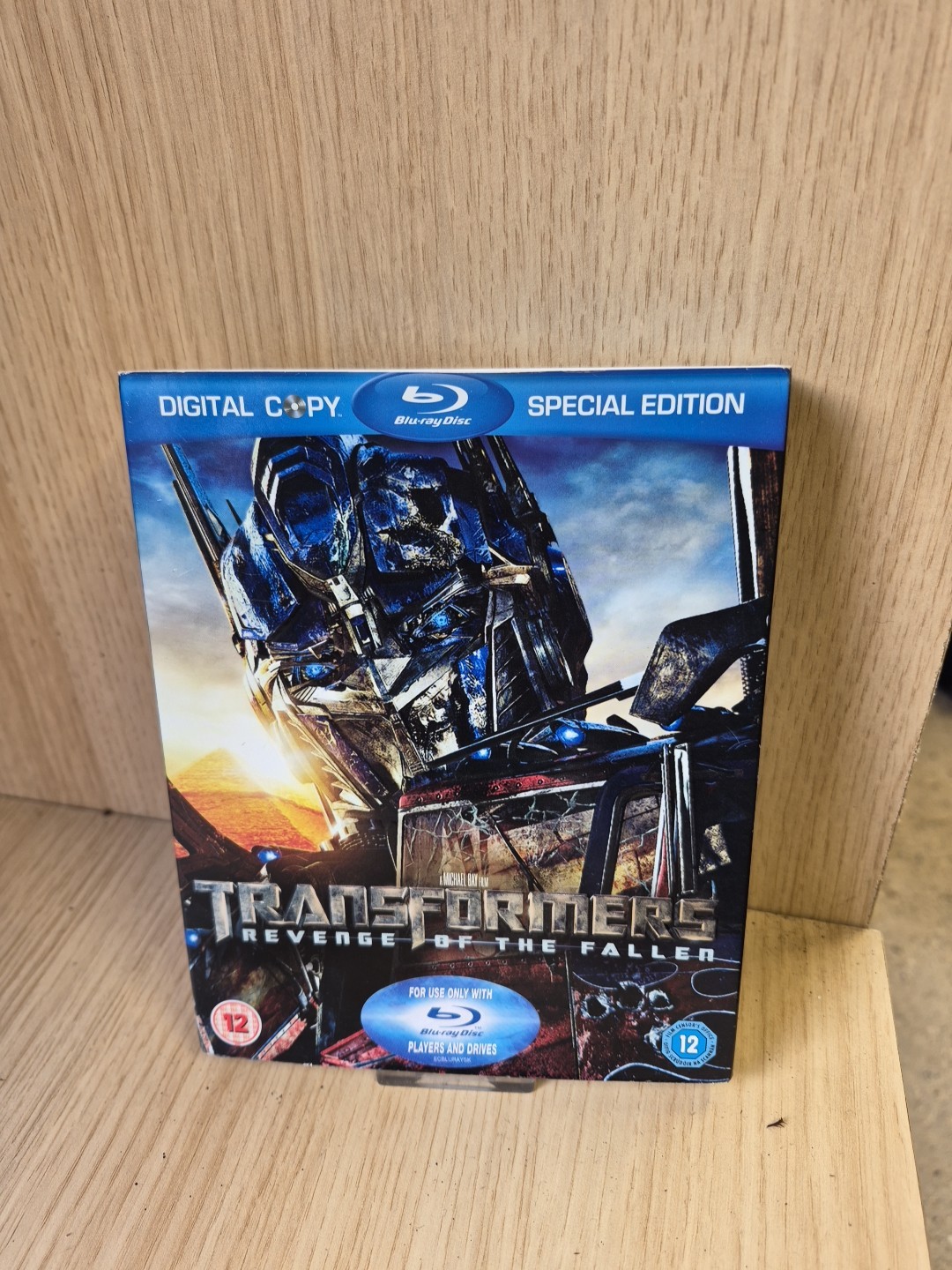 Transformers: Revenge of the Fallen Blu-ray (2009) Megan Fox, Bay cert 12