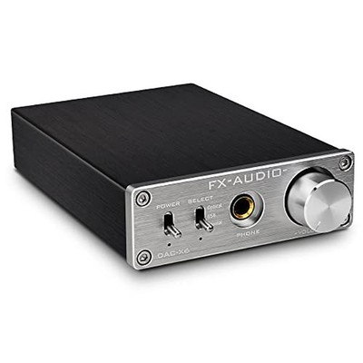 FX-Audio DAC-X6 Mini HiFi 2.0 Digital Audio Decoder DAC Input USB/Coaxial/Opt...