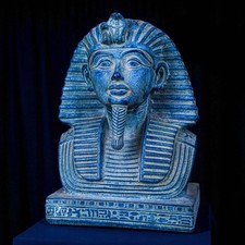 Rare Ancient Egyptian King Tutankhamun Pharaonic Statue Rare Antiques BC