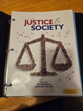 Justice and Society by Brandy Thompson Bc Franson