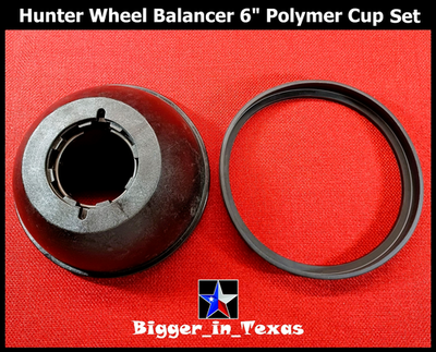 #ad Hunter Wheel Balancer 6quot; Pressure Cup and Protector Ring for Wing Nut 175 392 1 $57.00