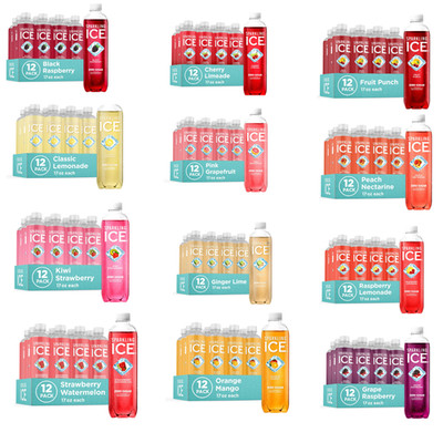 Sparkling Raspberry Vitamin Drink Zero Sugar Low Calorie Antioxidant Beverage
