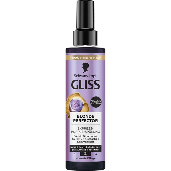 Schwarzkopf Gliss Express Purple SpüLung Blonde Perfector 200Ml-image