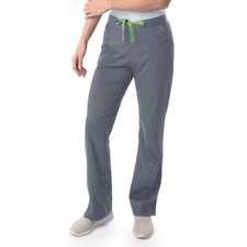 2035 LANDAU CARGO SCRUB PANTS 3 POCKETS GRAY ELASTIC WAIST