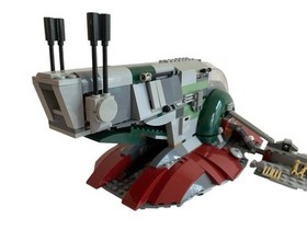 LEGO Star Wars 8097 Slave I Near Complete W/ Instructions- Incomplete