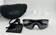 Wiley X Sunglasses Black Clear WX Talon Z-87 Advanced Tactical Shooting USA Made