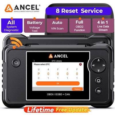 ANCEL FX2000 PLUS Profi OBD2 Diagnosegerät ALLE SYSTEM Auto Scanner TPMS EPB