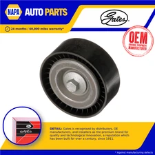 Aux Belt Idler Pulley fits FORD ECOSPORT 1.0 2013 on Guide Deflection Gates New