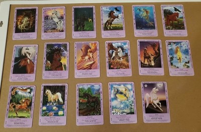 rare bella sara cards Native Lights Card Lot of 17 - Complete Set of Horse BELLA SARA - MYTHOLOGY -