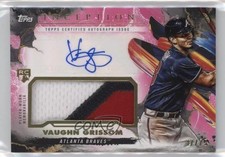 2023 Topps Inception Magenta 37/75 Vaughn Grissom #IAP-VGR Patch Auto 0w3