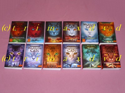 Warrior Cats Staffel 1.Staffel & 2.Staffel Die neue Prophezeiung _Taschenbücher