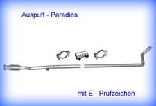 Verbindungsrohr, Mittelrohr für Citroen C1 1.4 HDi bis 12/2011 Typ PM_, PN_+ Kit