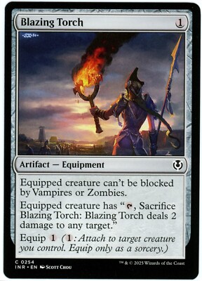 Blazing Torch 0254 - Innistrad Remastered - MTG - NM/M