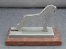 Desk Decoration Lion Aluminium Circa 1930s/40s Lions
