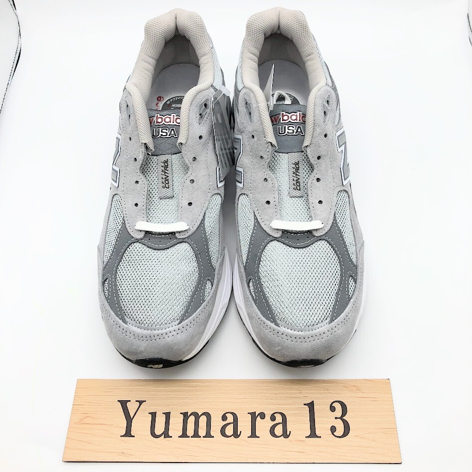 New Balance 990v3 Made in USA Grey 2021 M990GY3 Men's Size