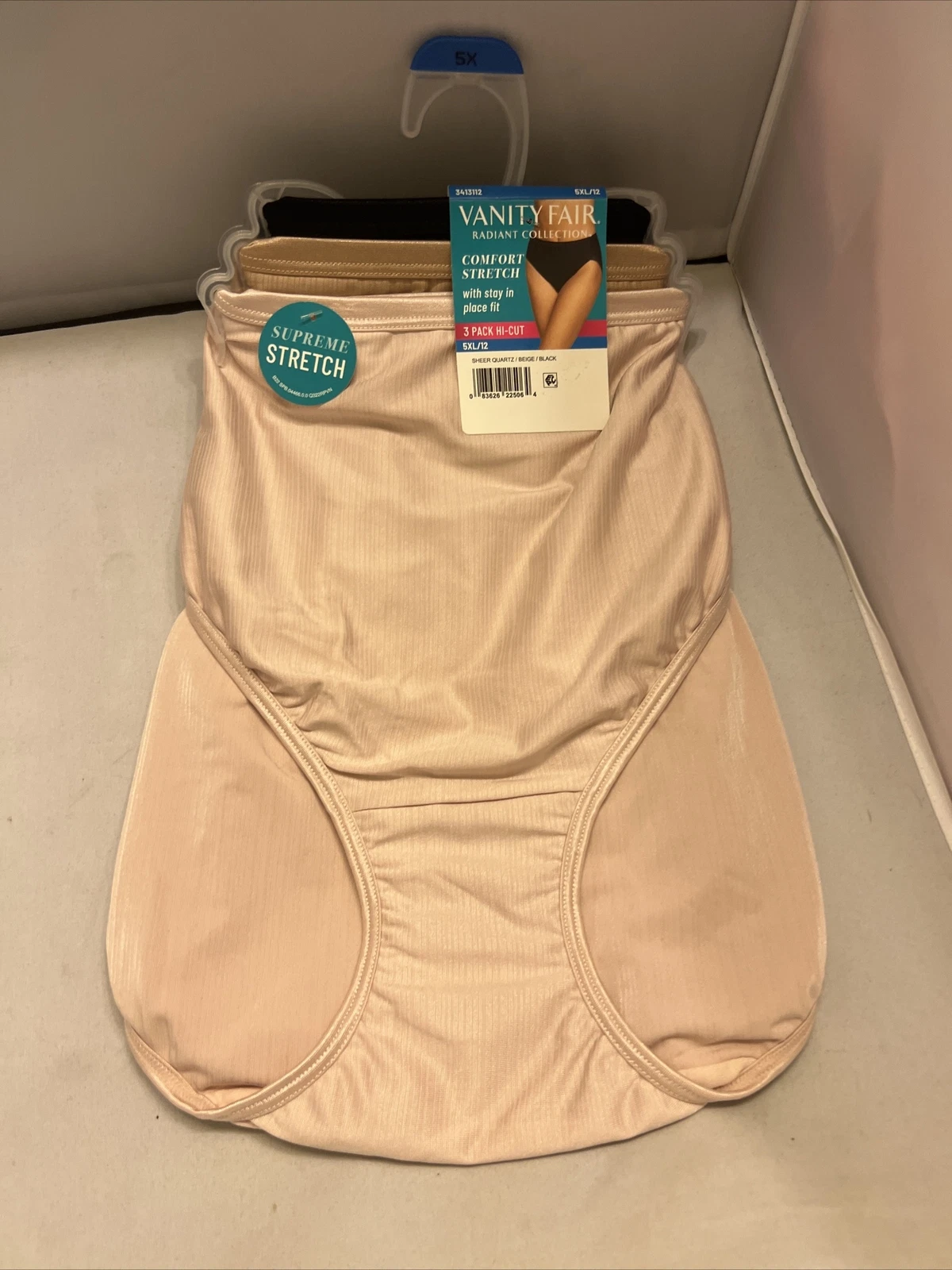 Sous vêtements femmes Radiant Vanity Fair coupe haute pack de 3 culottes extensibles supremes