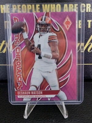 2023 Phoenix FOTL Deshaun Watson Pink Flame Throwers /175