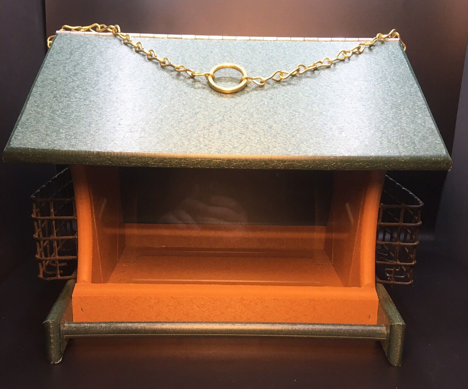 With 2 Suet Feeders 4 Season Composite Material For Long Lif