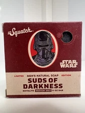 Suds of Darkness Dr. Squatch Mens Natural Bar Soap Star Wars Limited Edition