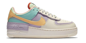 nike air force 1 shadow w ivory gold & tropical twist